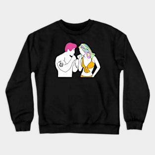 Neon Romance Crewneck Sweatshirt